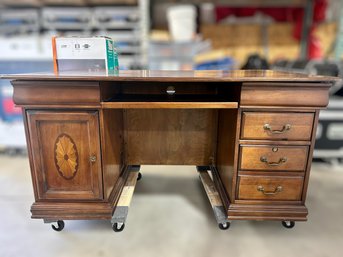 Beautiful Ashley Furniture Executive Style Desk