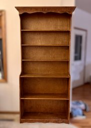 Decorative Vintage Wood Book Case W/ 6 Shelves