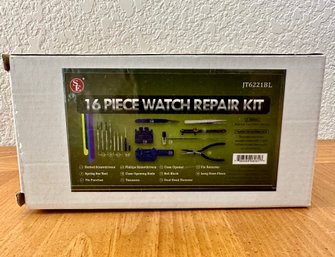 Brand New 16 Piece Watch Repair Kit