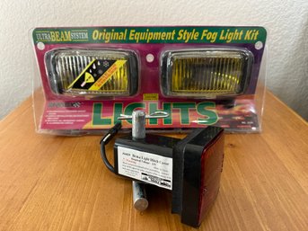 Ultra Beam System Fog Light Kit And Red Hazard Light
