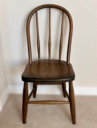Vintage Spindle Back Farmhouse Childs Chair