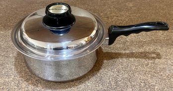 Kitchen Craft Stainless Steel Luxury 3 QT Sauce Pan