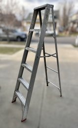 Aluminum 6ft Folding Ladder