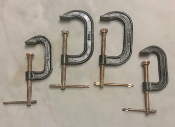 Set Of Clamps - 4 Total