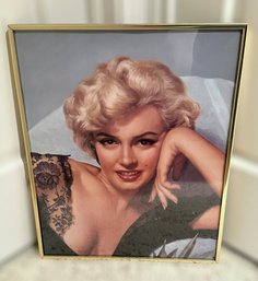 Vintage Framed Marilyn Monroe Print
