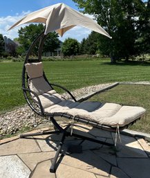 Hanging Chaise Lounger Chair Swing