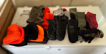 Great Set Of Warm Socks, Beanies, Gloves, Ski Masks
