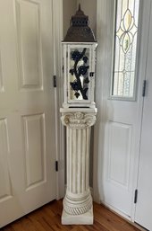 Large Ornate Greek Style Light Post