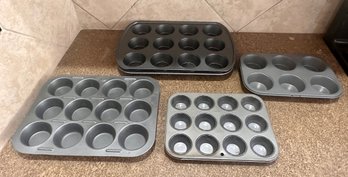 Assortment Of Muffin Pans - Set Of 5