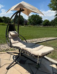 Hanging Chaise Lounger Chair Swing