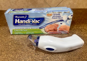 Reynolds Handi-Vac And Freezer Bags