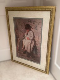 Magnificent In The Artist Studio Framed Print By Rossi