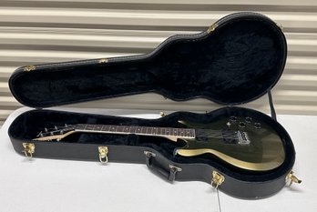 Beautiful Green Ibanez Electric Guitar With Traveling Case