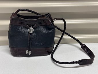 Mid-western Style Brighton Leather Cross Body Bag/purse