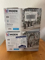 Moen Wetherly Bathroom Faucet And Handles