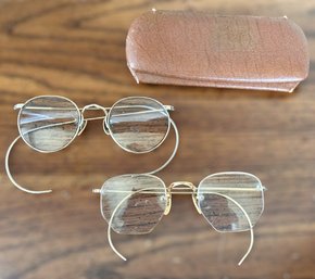 Vintage Lot Of Spectacles - Set Of 2