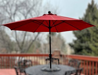 Red Crank Umbrella