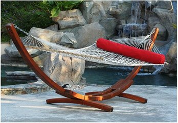 Brand New Big Daddy Deluxe Wood Arch Hammock