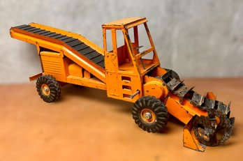 Vintage Orange Ny Lint Adams Construction Truck