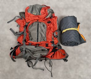 MountainSmith Hiking Backpack And ThermaRest Mattress Pad