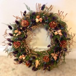 Beautiful Herbal Flower Fest Wreath