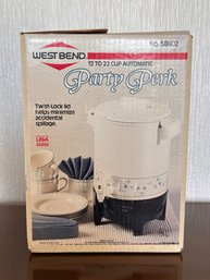 West Bend Party Perk Appliance