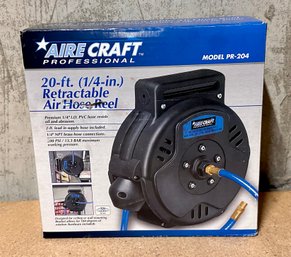 AireCraft 20 Foot Retractable Air Hose Reel