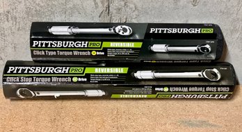 Pittsburgh Click Type Torque Wrench And Click Stop Torque Wrench