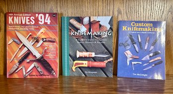 Knife & Knife Making Books - Lot Of 3