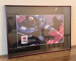 Beautifully Framed Cart World Series Mark Blundell Motorola Print