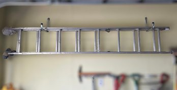 Montgomery Ward 16ft Aluminum Extension Ladder