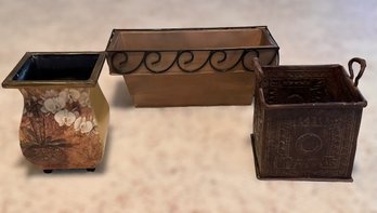 Assortment Of Decorative Containers
