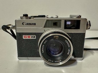 Cannon G3-III QL 40mm Camera W/ Case