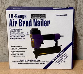 Central Pneumatic 18 Gauge Air Brad Nailer