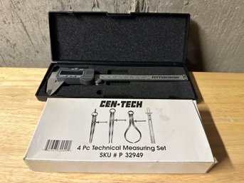 Cen-Tech 4 Piece Technical Measuring Set