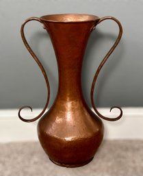 Beautiful Hammered Decorative Copper Vase