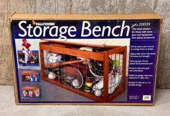 Unopened Falconer Storage Bench