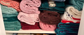 Huge Collection Of Bath Towels