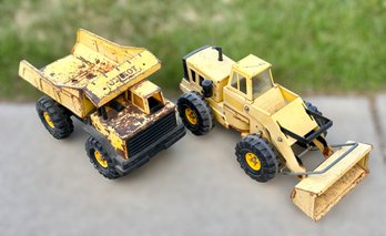 Vintage Metal Tonka Trucks - Set Of 2