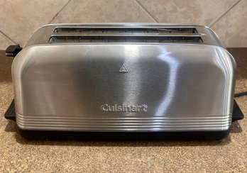 Cuisinart Chrome In Color Long Slot Toaster