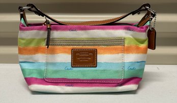 Watercolor Coach Hampton Purse