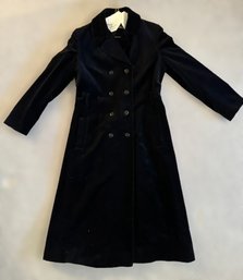 Stunning Domino New York Black Suede Jacket W Size 13