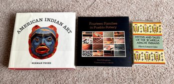 Assortment Of Indigenous Coffee Table Books - Set Of 3