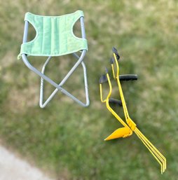 Garden Seat And Eze Garden Tools