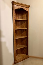 Unique Corner Bookshelf