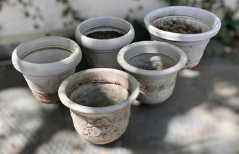 Great Assortment Of Resin Planters