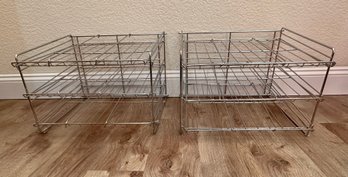 Simple Houseware 3 Tier Stackable Racks - Set Of 2