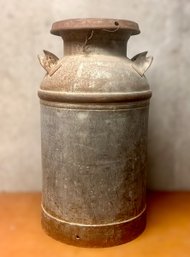 Vintage Heavy Duty Metal Milk Can