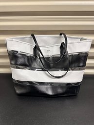 Black And White Ralph Lauren Tote