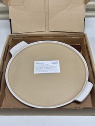 Pampered Chef Large Round Stone With Handles